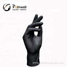 Wholesale Black Powder Free Non-Medical Nitrile Gloves